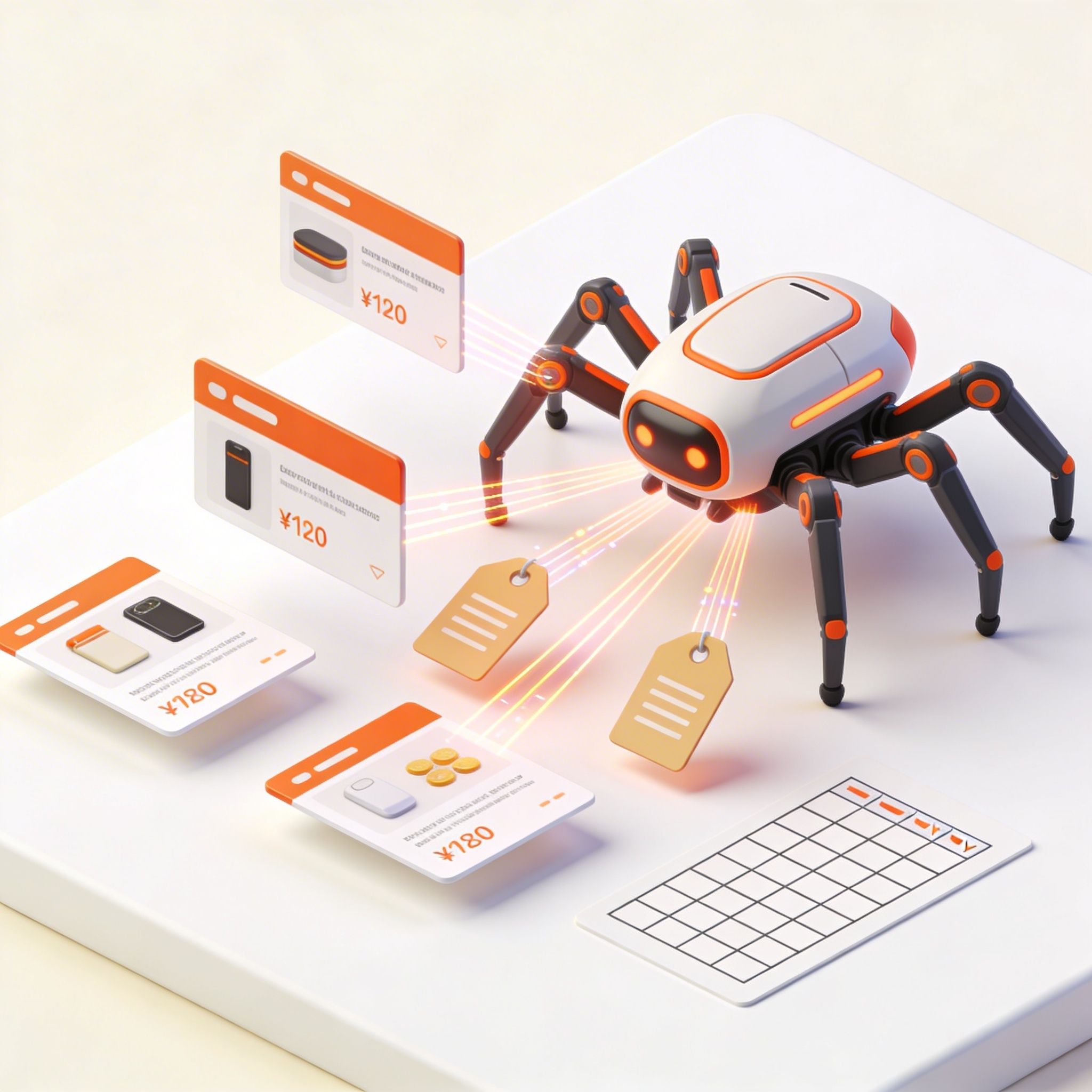 Scheduled data crawling